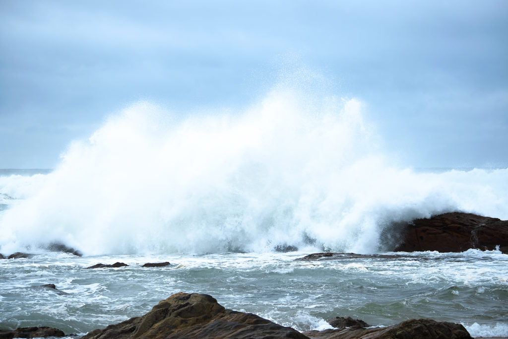 Vague et mer